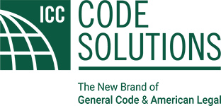 ICC Code Solutions logo
The New Brand of General Code & American Legal