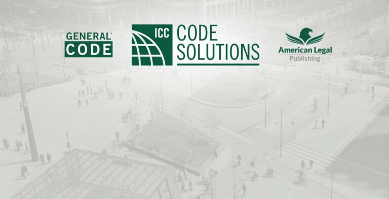 ICC Code Solutions logo, General Code logo, American Legal Publishing logo
